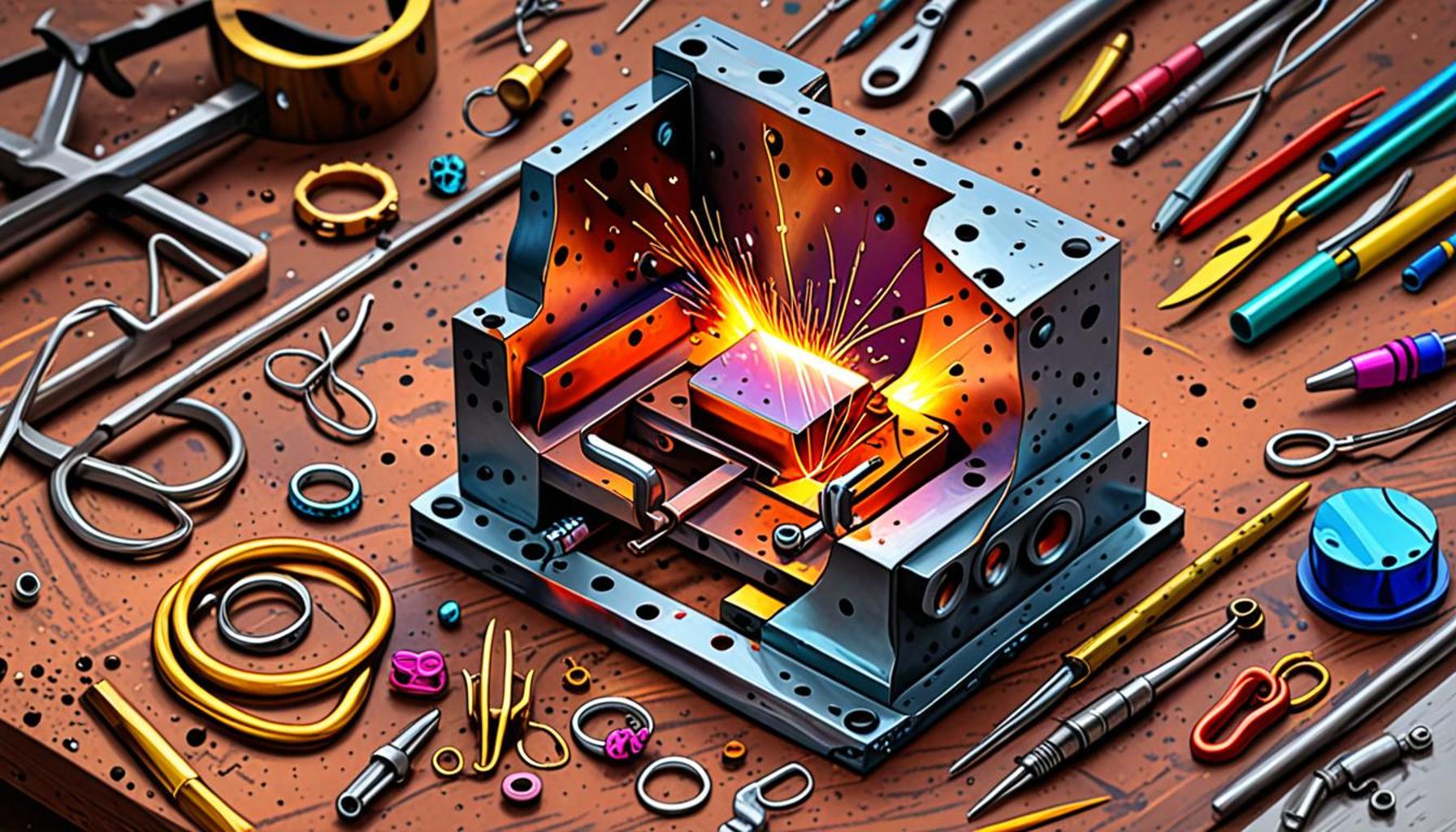 Creative Metal Art Welding Techniques in Artisan Jewelry Craft