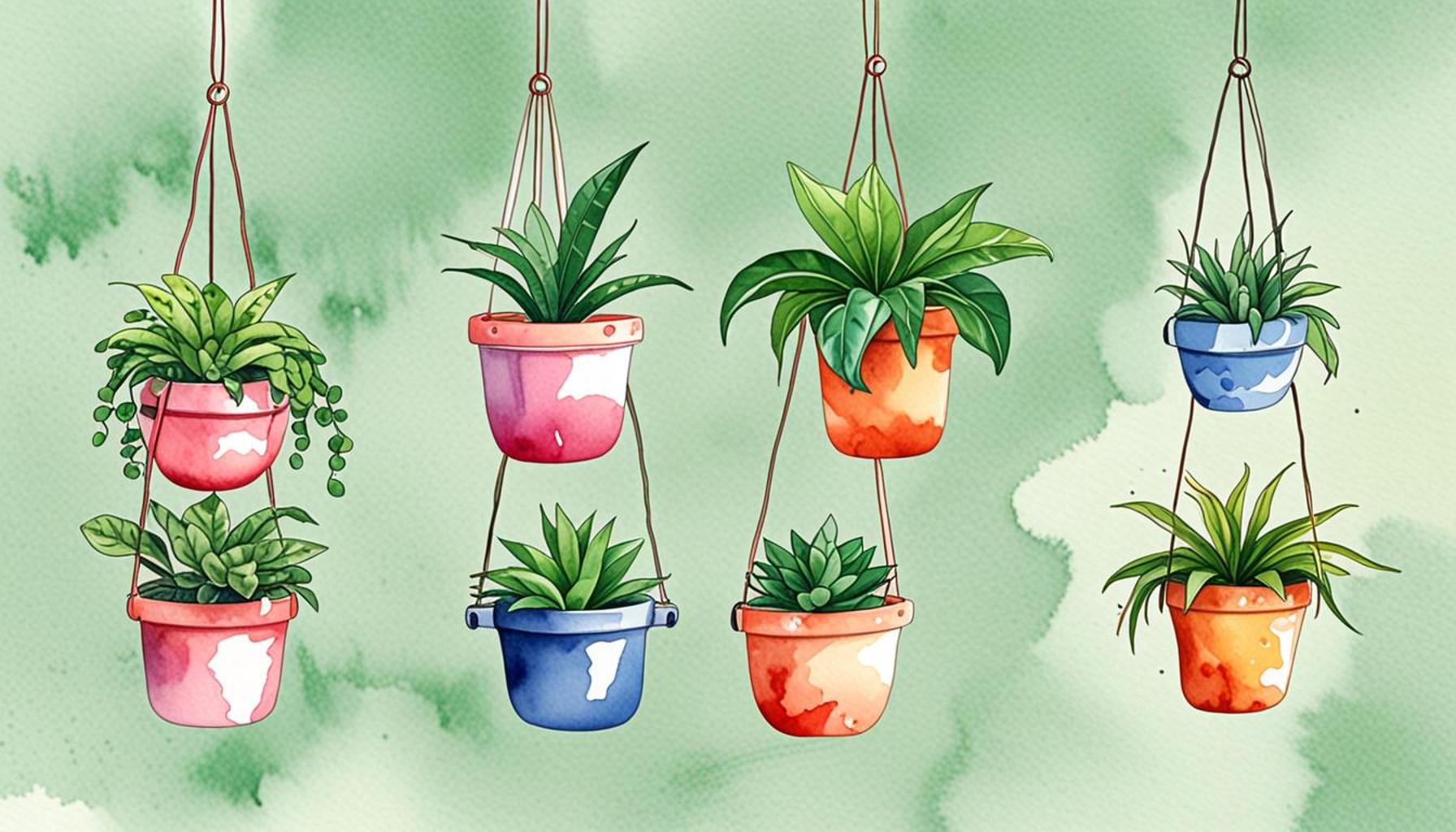 DIY Hanging Plant Holders Create Your Own Support for Suspended Plants