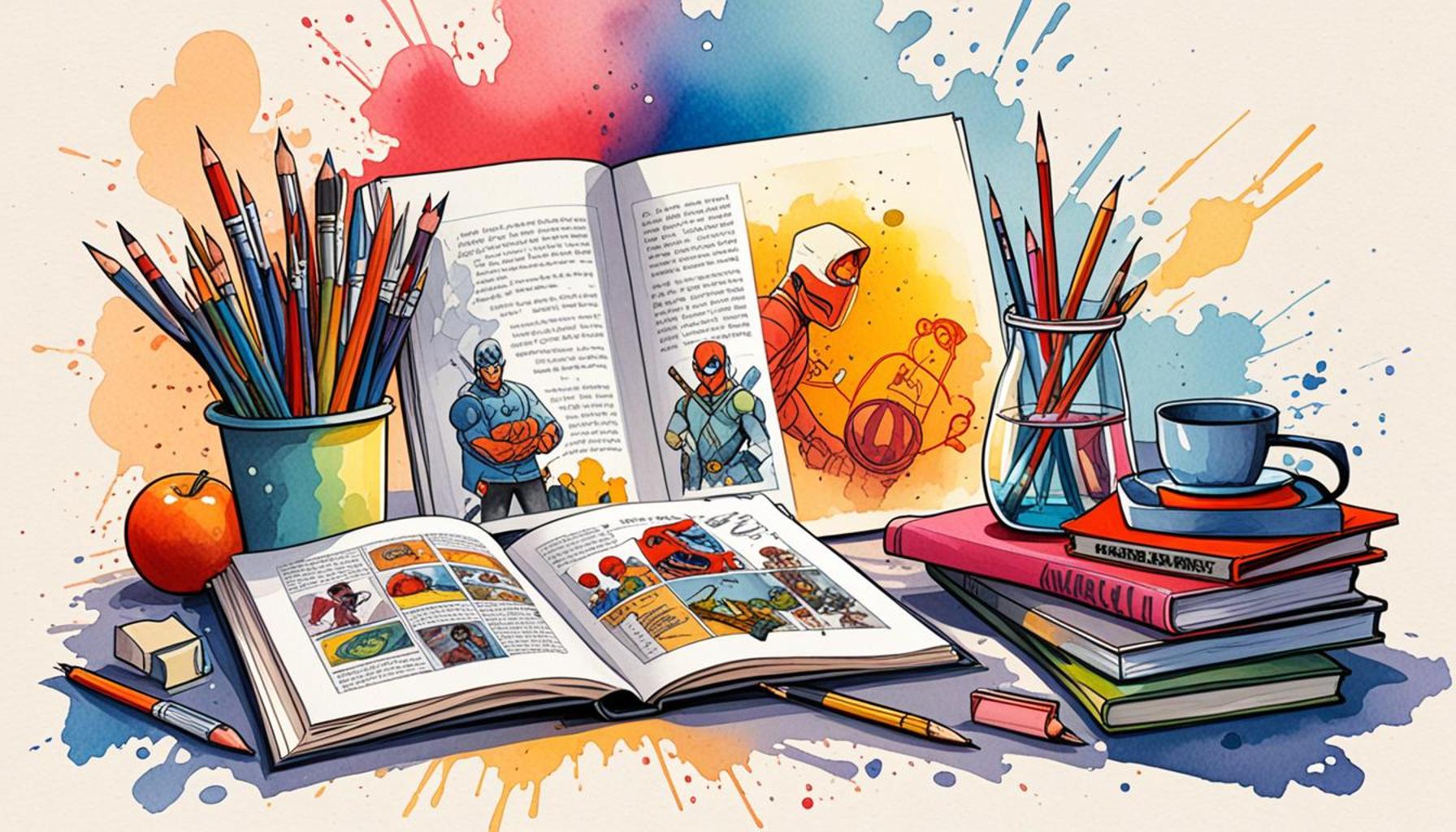 Visual Storytelling in Comics and Graphic Novels A Creative Journey